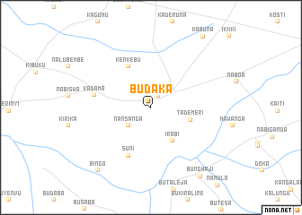 map of Budaka