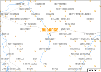 map of Budange