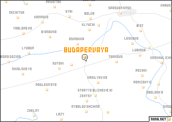 map of Buda Pervaya