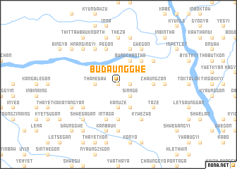 map of Budaunggwe