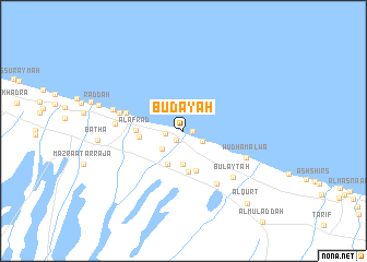 map of Buday‘ah