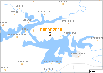 map of Budd Creek