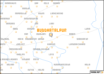 map of Buddha Tālpur