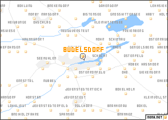 map of Büdelsdorf