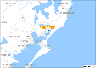 map of Budgewoi