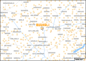 map of Budhāli