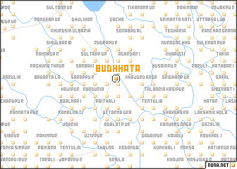 map of Budhhāta