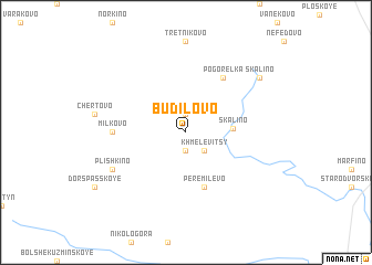 map of Budilovo