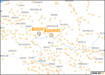 map of Budimiri
