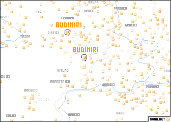 map of Budimiri