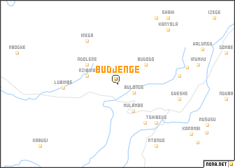 map of Budjenge