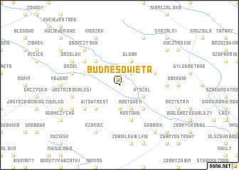 map of Budne-Sowięta