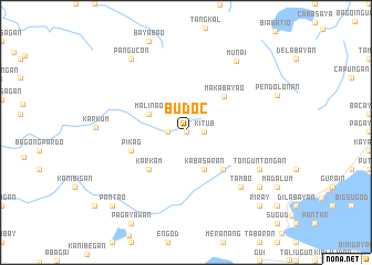 map of Budoc