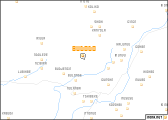 map of Budodo