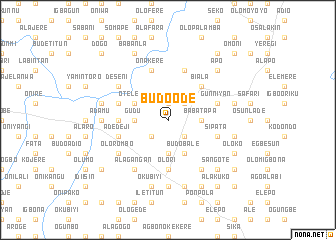 map of Budo Ode