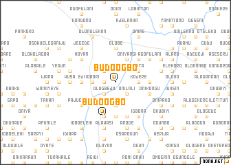 map of Budo Ogbo