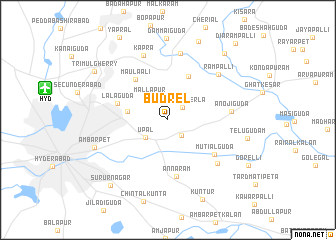 map of Budrel