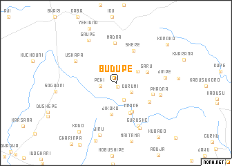 map of Budupe