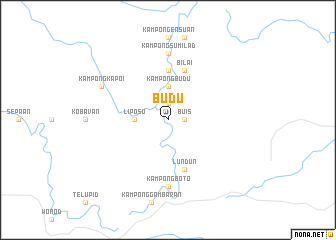 map of Budu