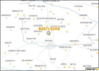 map of Budylevka