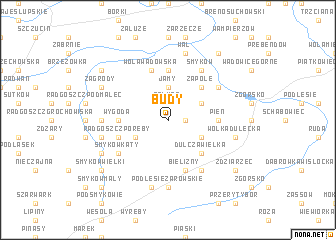 map of Budy