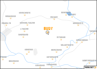 map of Budy