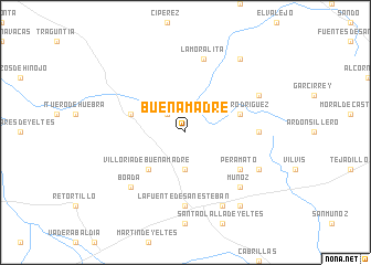 map of Buenamadre
