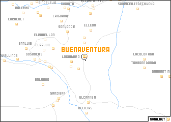 map of Buenaventura