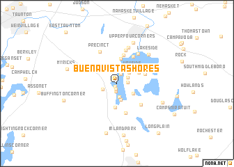 map of Buena Vista Shores