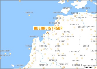 map of Buenavista Sur