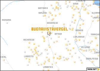 map of Buenavista Vergel