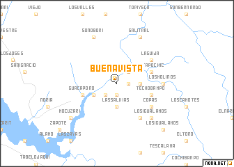 map of Buenavista