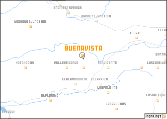 map of Buena Vista