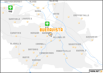 map of Buena Vista