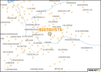 map of Buena Vista