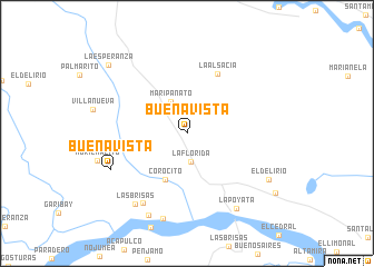 map of Buenavista