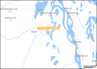 map of Buena Vista