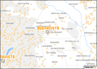 map of Buena Vista