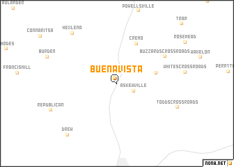 map of Buena Vista