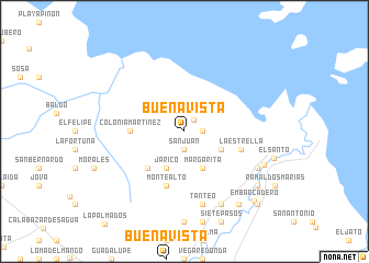 map of Buena Vista