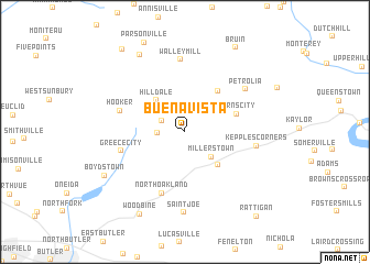 map of Buena Vista