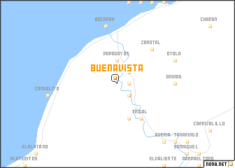 map of Buena Vista