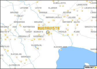 map of Buenavista