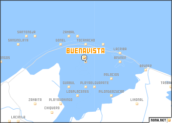 map of Buena Vista