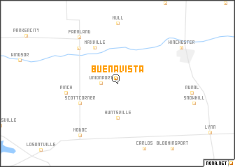 map of Buena Vista