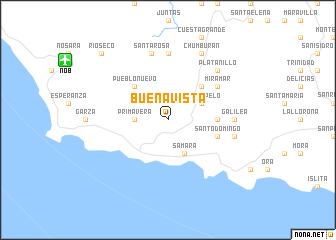 map of Buena Vista