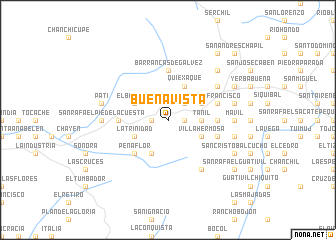 map of Buena Vista