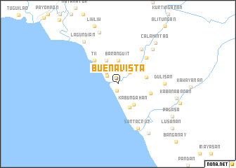 map of Buenavista