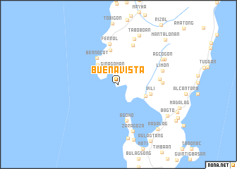 map of Buenavista