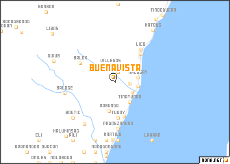 map of Buenavista